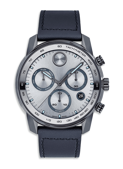 Blue Bold Verso Chronograph