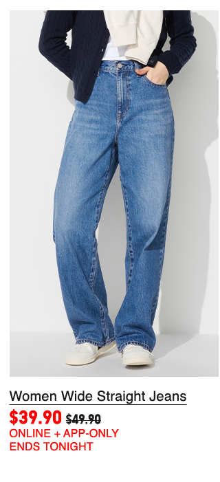 PDP 3 - WOMEN WIDE STRAIGHT JEANS