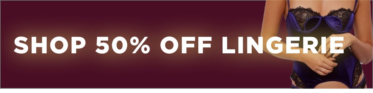 50% off lingerie