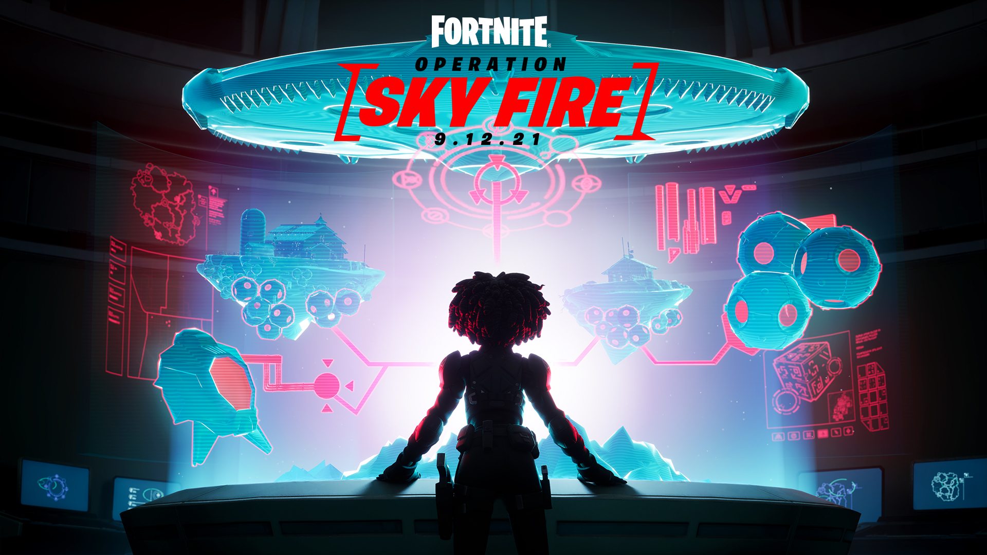 Fortnite Sky Fire logo