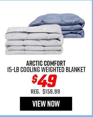 Arctic Comfort 15-lb Cooling Weighted Blanket