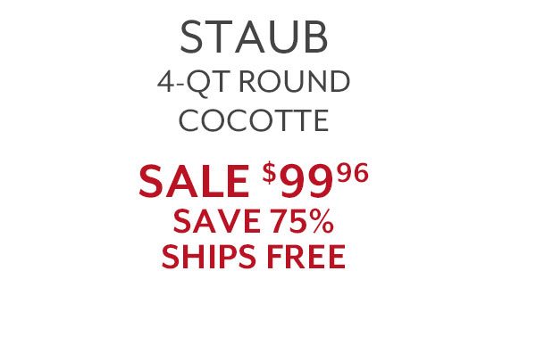 Staub 4-QT Cocotte