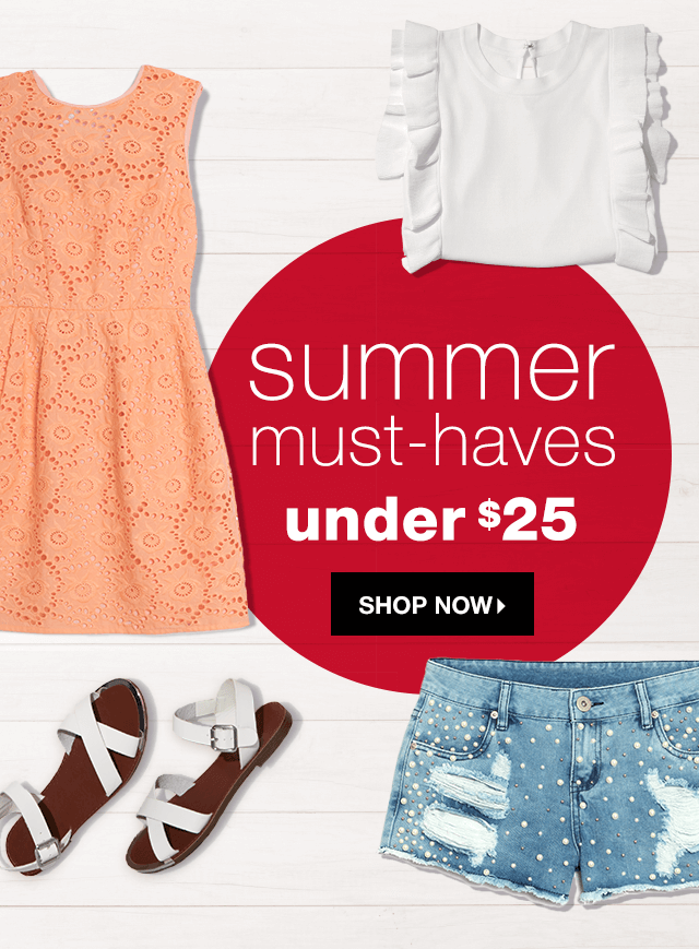 Summer Must-Haves Under $25 - Shop Now