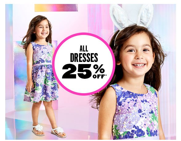 All Dresses 25% Off