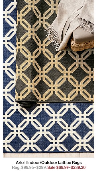 Arlo ll Indoor Outdoor Lattice Rug