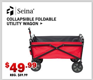 Seina Collapsible Foldable Utility Wagon