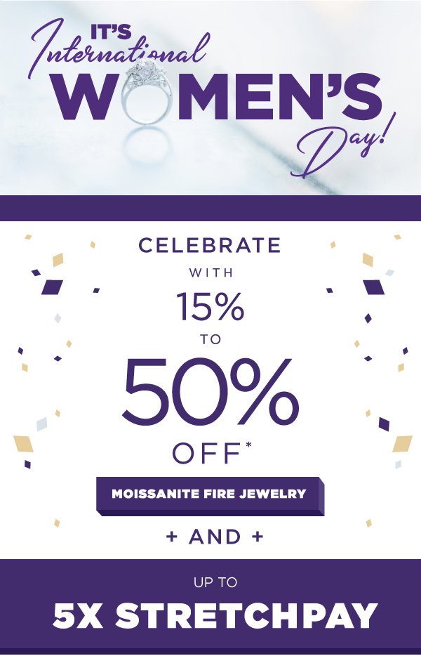 Celebrate with 15% to 50% off!