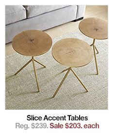 Slice Accent Table