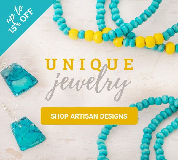 UNIQUE Jewelry up to 15% off | SHOP ARTISAN DESIGNS