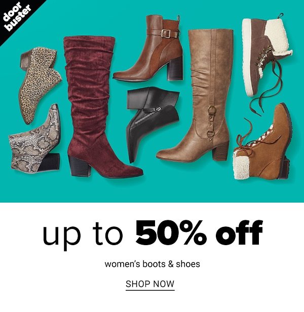 Up to 50% Off Women's Boots & Shoes - Shop Now