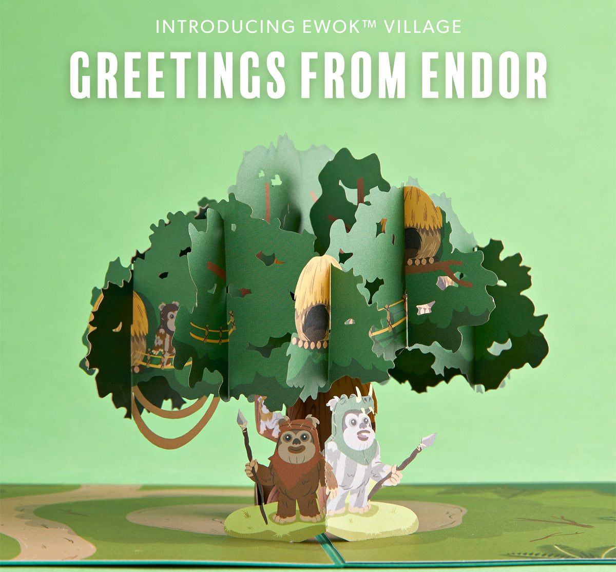 Introducing Ewok Village Greetings from Endor