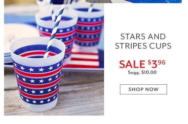 Stars and Stripes cup