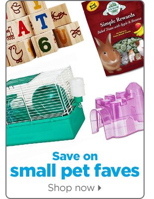 Save on small pet faves. Shop now.