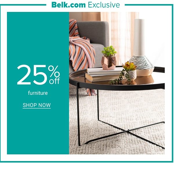 Online Exclusive Furniture 25% off - Shop Now