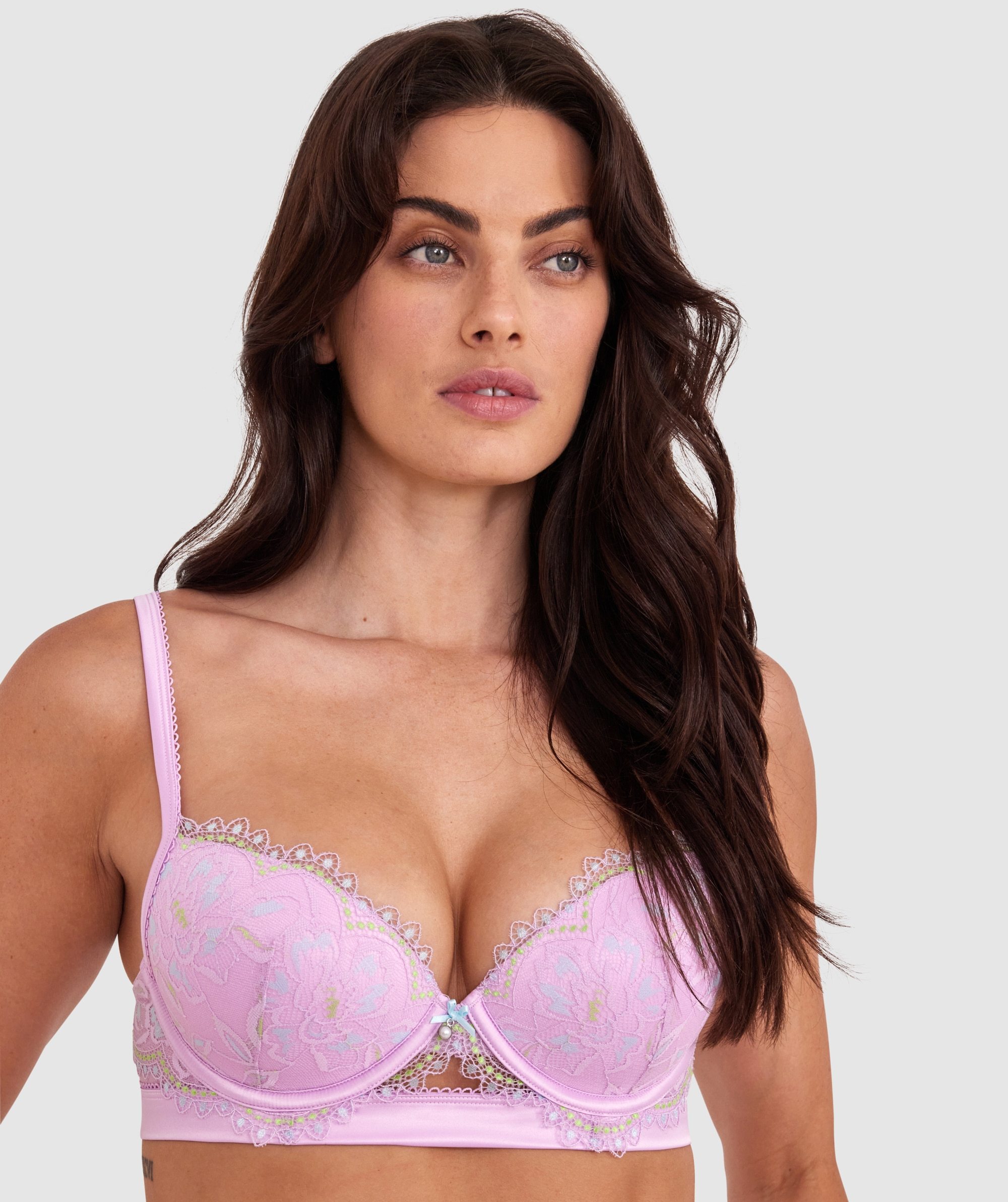 Celeste Push Up Bra - Lavender