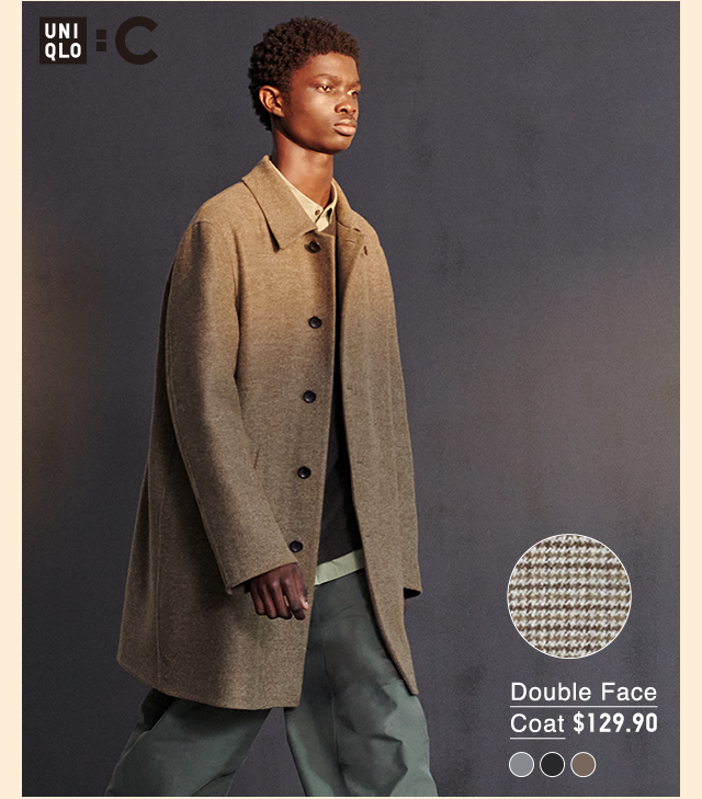 PDP2 - MEN DOUBLE FACE COAT