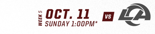 Oct 11 vs. LA Chargers