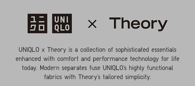 SUBHEADER - UNIQLO X THEORY