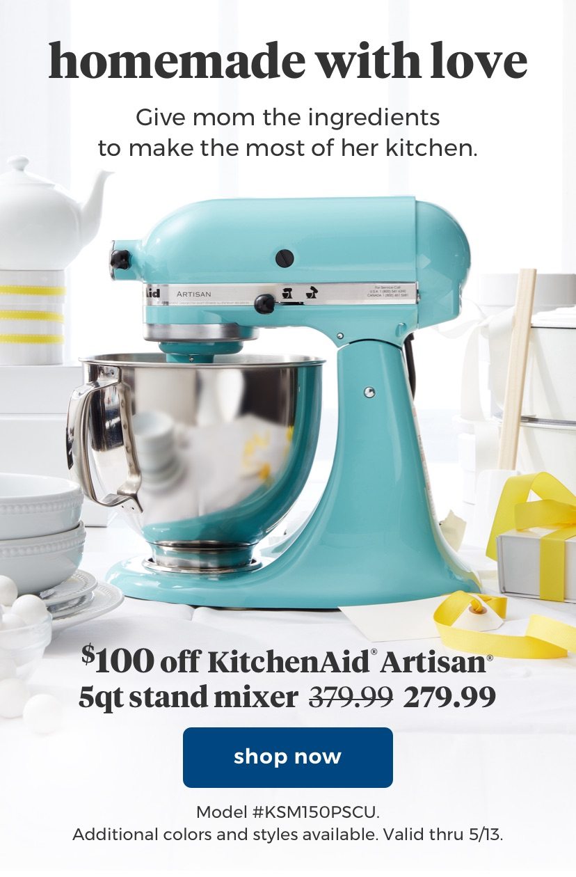 bed bath beyond kitchenaid mixer