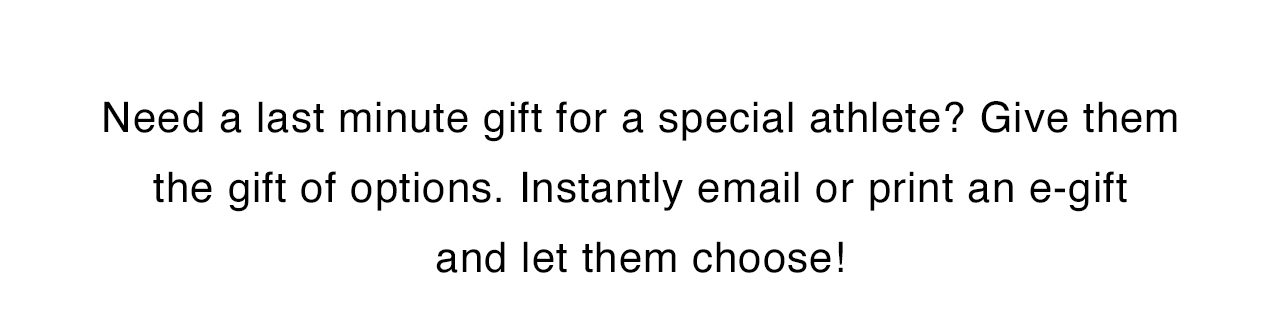 Give the gifts of options