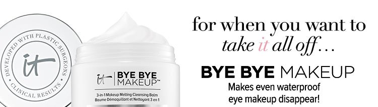 Bye Bye Makeup - 3-in-1 Makeup Cleansing Balm - Makes even waterproof eye makeup disappear!