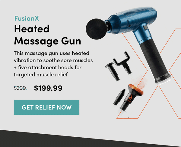 FusionX Massage Gun | Get Relief Now