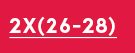 Shop Clearance By Size 2X(26-28)