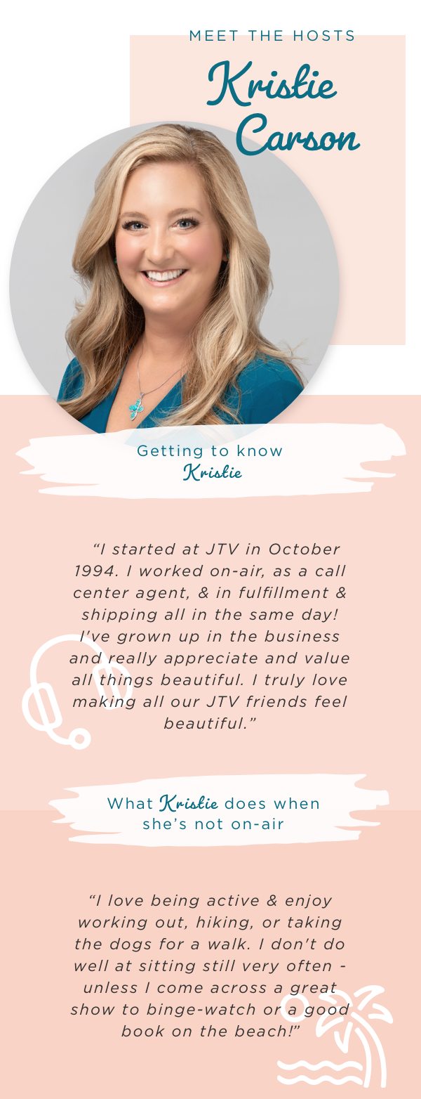 Meet JTV host Kristie Carson & find where to watch live!