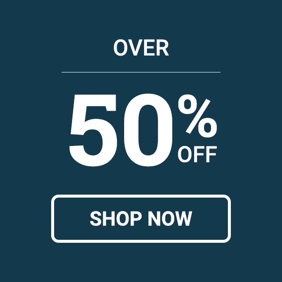 OVER 50% OFF - SHOP NOW