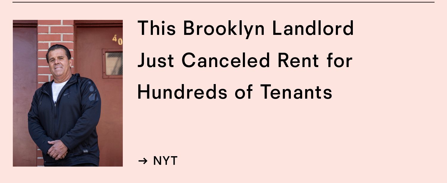 This landlord just canceled rent