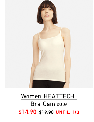 WOMEN HEATTECH CAMISOLE $9.90