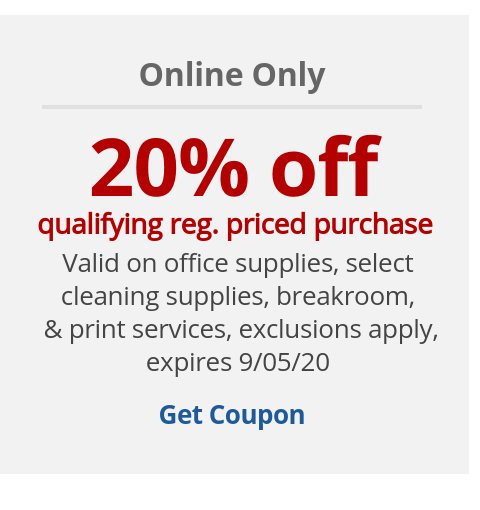 General Office Depot Offer