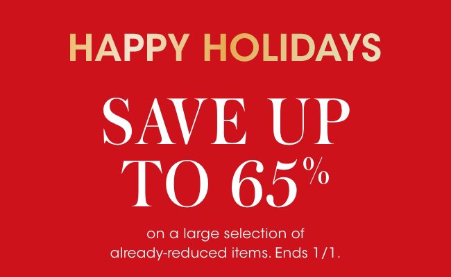 SAVE UP TO 65%