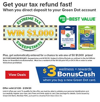 Get Your Tax Refund Fast - View Deals