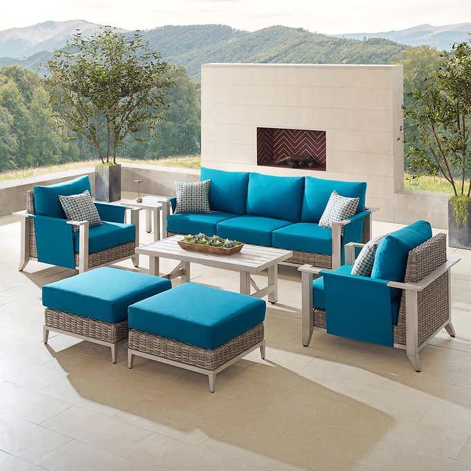 Sirio Hollywood 7-Piece Deep Seating Set