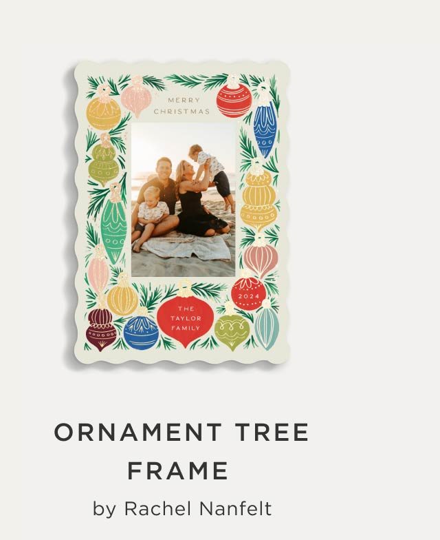 Ornament Tree Frame