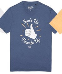 SUNS UP THUMBS UP TEE