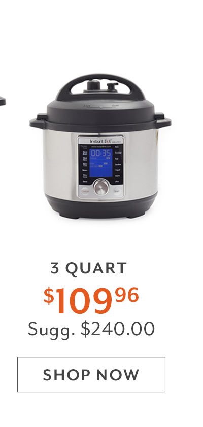 3 qt Instant Pot Ultra