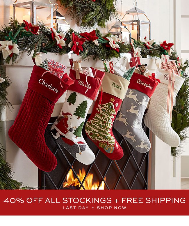 40% OFF ALL STOCKINGS