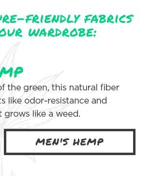 Men's Hemp Clothing