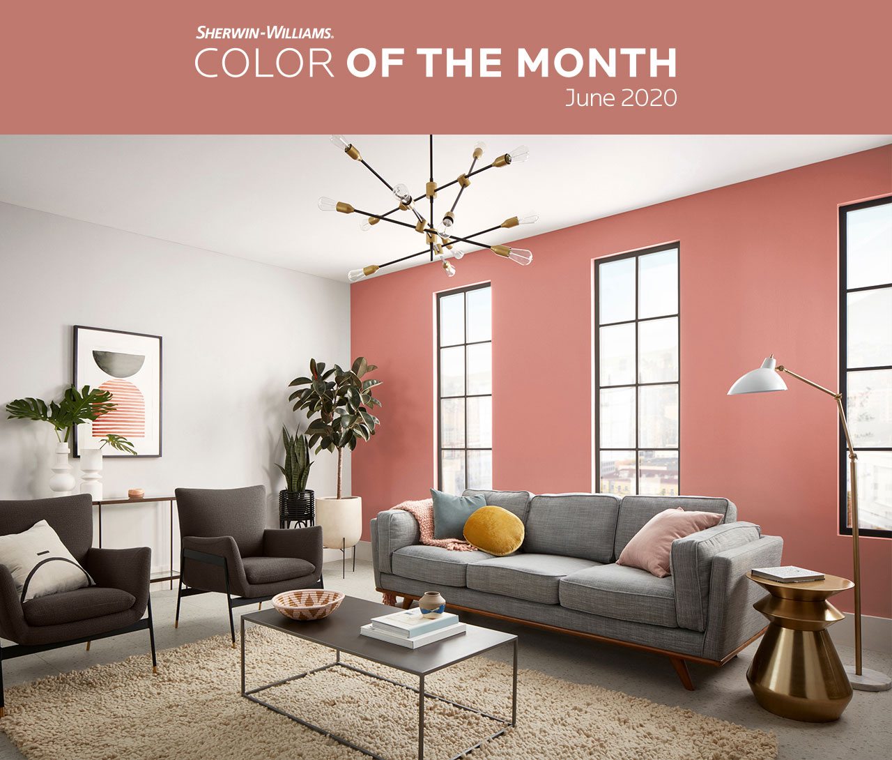Sherwin-Williams COLOR OF THE MONTH June 2020