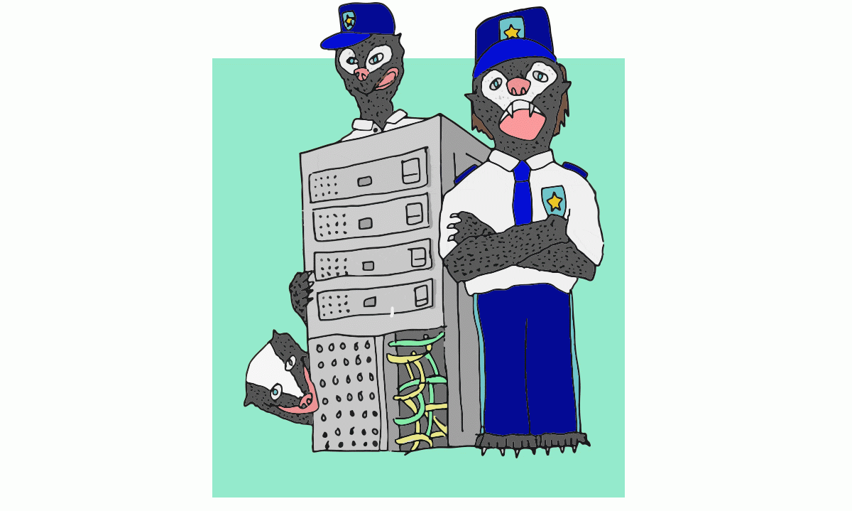 Badgers protecting your data