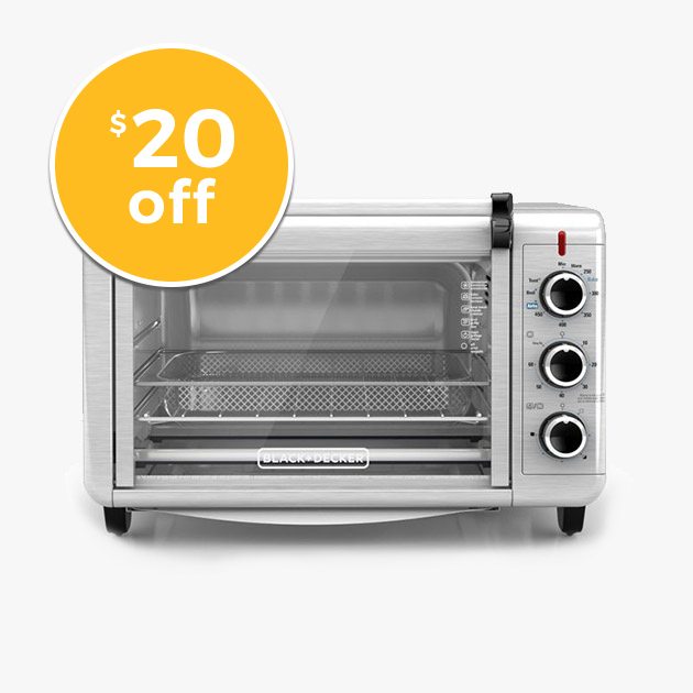 Black+Decker™ Crisp 'N Bake Air Fryer Toaster Oven - $20 off