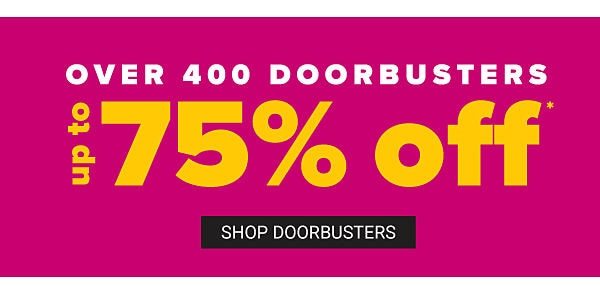 Free Shipping at $49 - Over 4000 Doorbusters - Up to 75% off Belk Days - Shop Doorbusters