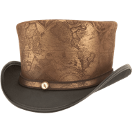 Hatlas Steampunk Top Hat