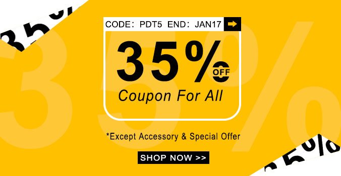 35% OFF Coupon For All