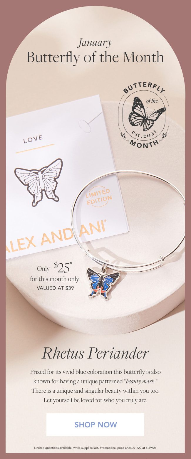 Shop January Butterfly of the Month