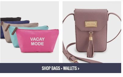 Shop Bags + Wallets
