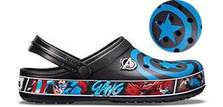 Crocband Captain America Clog