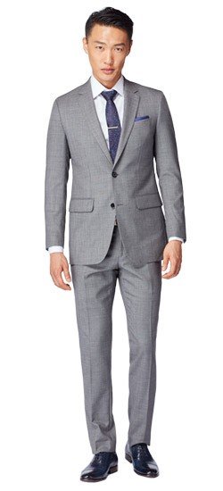 HAYLE SHARKSKIN GRAY SUIT